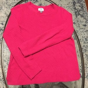 Old Navy Hot Pink Sweater